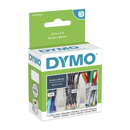 DYMO LW MultiLabel 13mm x 25mm