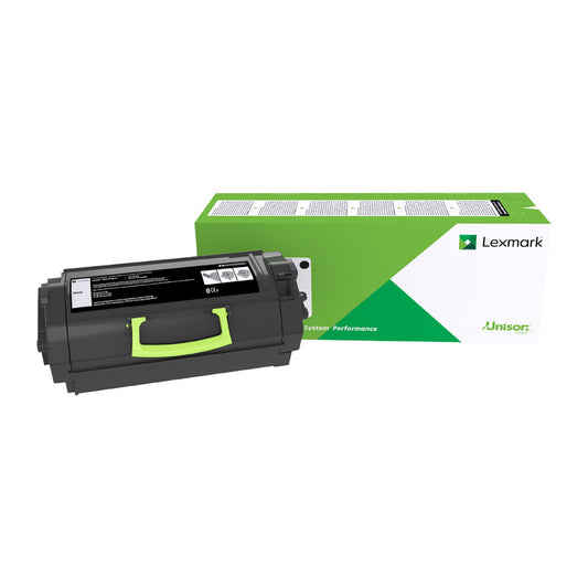 LEXMARK 523H HY Black Toner