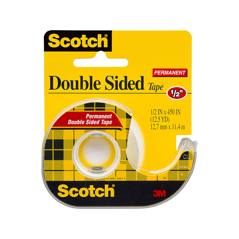 SCOTCH D-S Tape 137 Box of 12