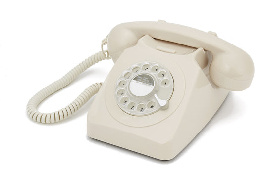 GPO RETRO GPO 746 ROTARY TELEPHONE - IVORY