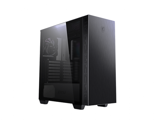 MSI MPG SEKIRA 100P Mid-Tower Case, Supports E-ATX / ATX / M-ATX / Mini ITX, 2x USB 3.2, 1x USB-C, 1x Audio, 1x Mic, ATX Power Supply