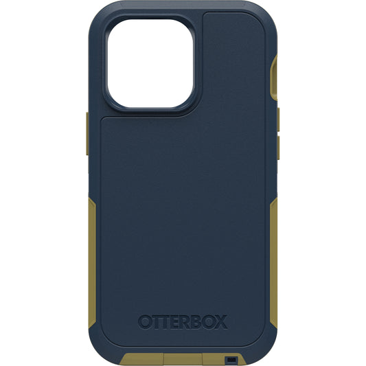 OTTERBOX Apple iPhone 13 Pro Defender Series XT Case with MagSafe - Dark Mineral (Blue) (77-84656), Wireless charging compatible