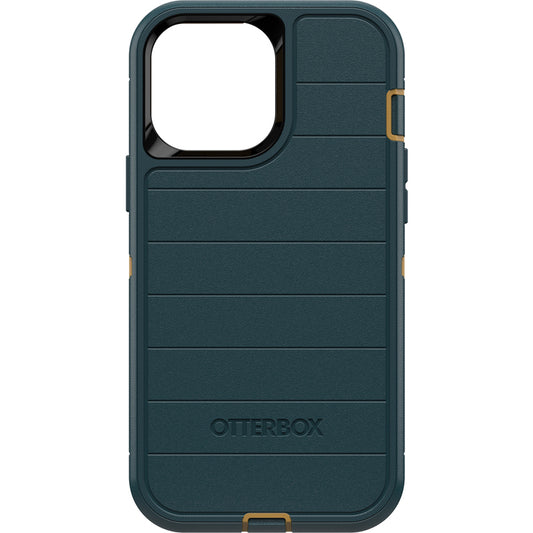 OTTERBOX Apple iPhone 13 Pro Max Defender Series Pro Case - Hunter Green (77-83542), Wireless Charging Compatible, Multi-Layer Defense, Holster