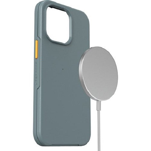 OTTERBOX SEE Case With MAGSAFE For Apple iPhone 13 Pro - Anchors Away (Grey/Orange) (77-83699)