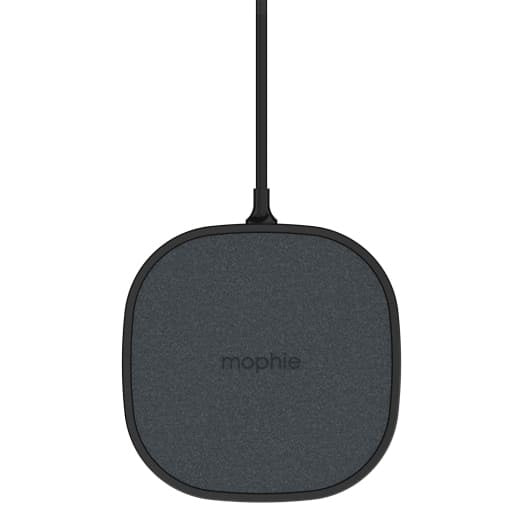 MOPHIE Wireless Charging Pad 15W - Black (401305907), Qi Certified & Approved, Charge Pad