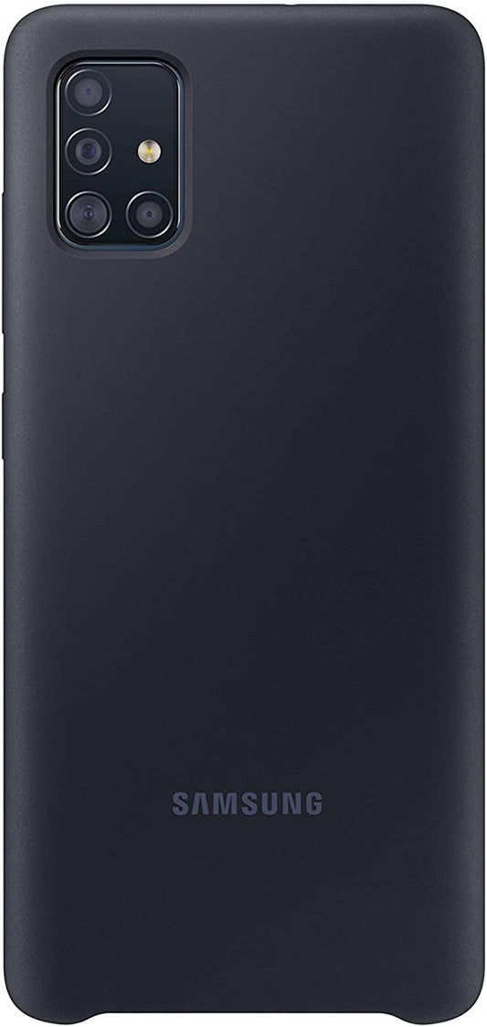 SAMSUNG A51 SILICONE COVER BLACK