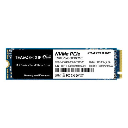 Team MP34Q M.2 Nvme QLC 3400mb/3000mb SSD 4TB