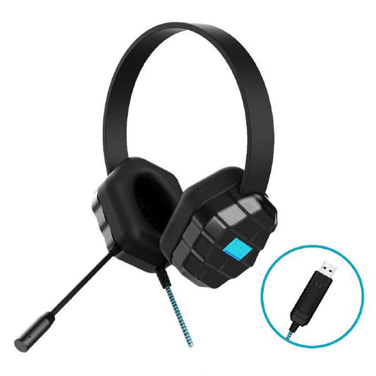 Gumdrop DropTech USB B2 Kids Rugged Headset – Compatible with All USB Devices