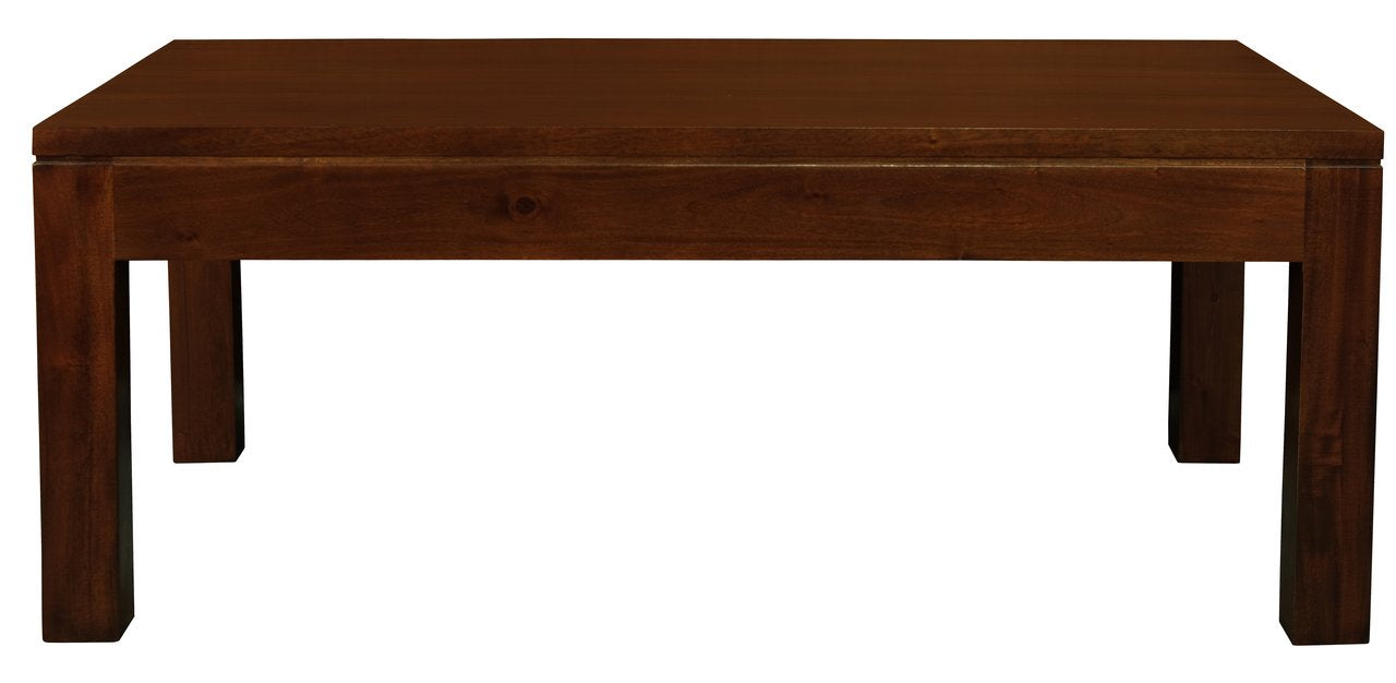 Amsterdam Solid Mahogany Timber Coffee Table (Light Pecan)