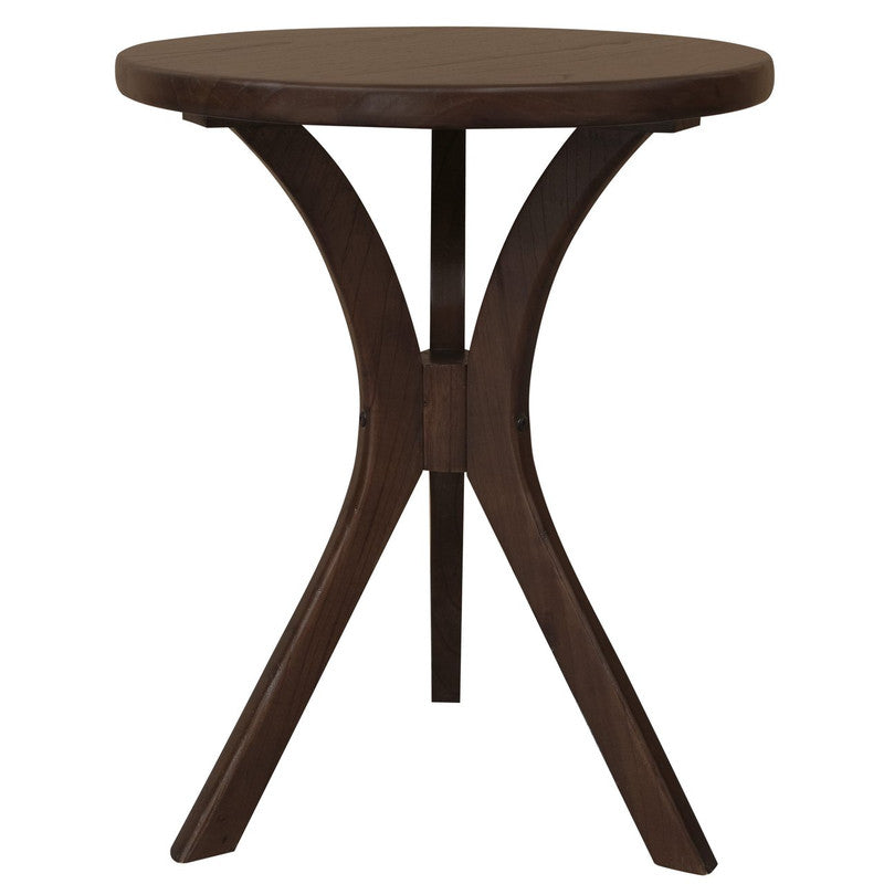 Gatsby Round Side Table - Small (Walnut)