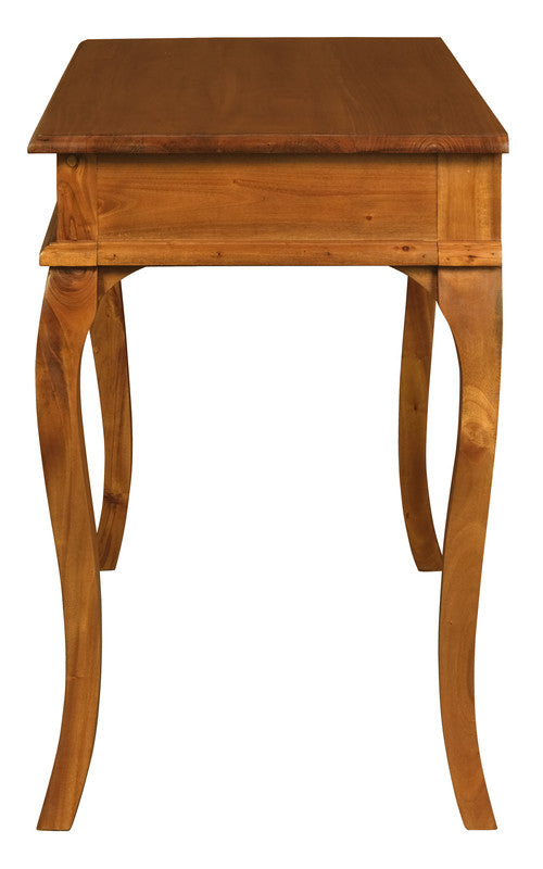 Queen Ann 1 Drawer Sofa Table (Light Pecan)