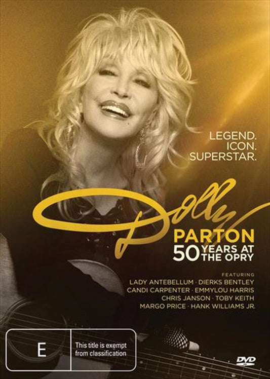 Dolly Parton - 50 Years At The Opry DVD