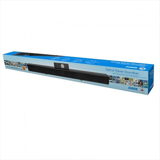 LASER Optical Soundbar with FM and Bluetooth