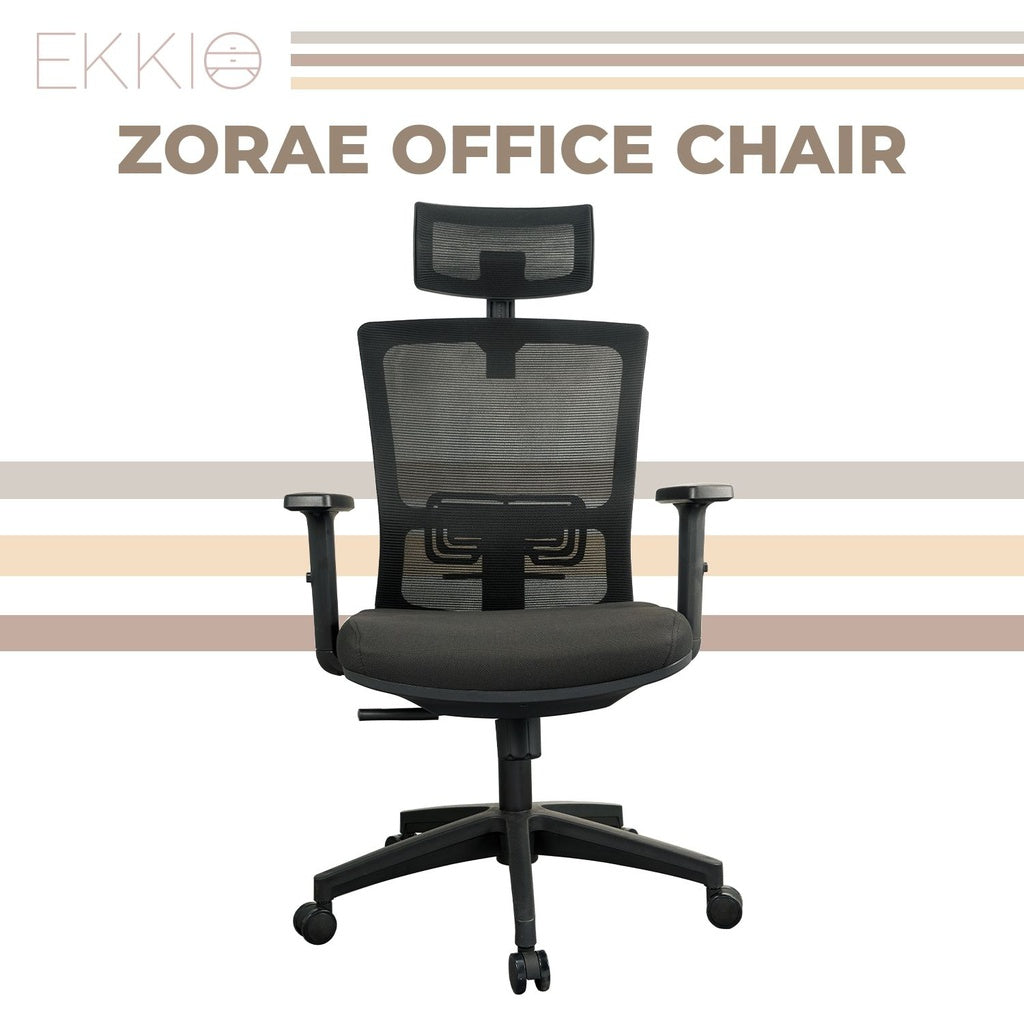 EKKIO Zorae - Office Chair (Black)