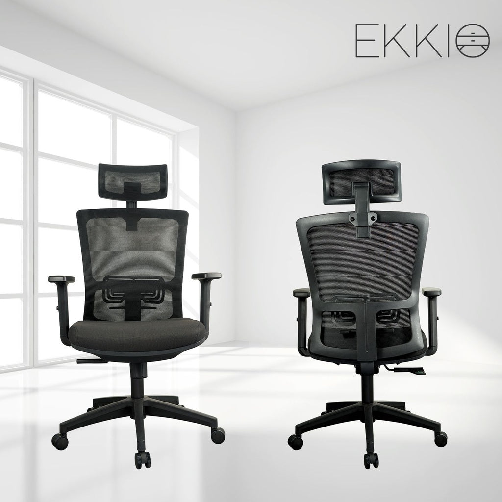 EKKIO Zorae - Office Chair (Black)