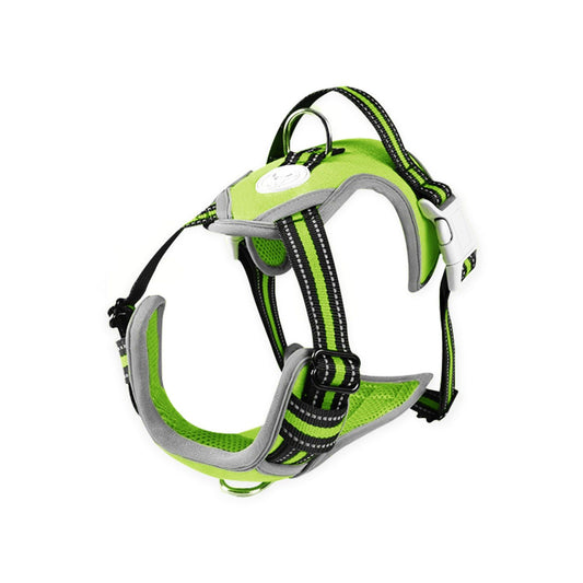 FLOOFI Dog Harness Vest XL Size (Green)