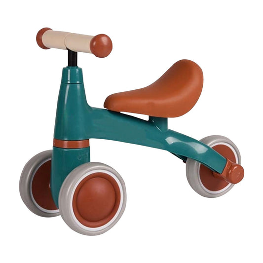 3-Wheel Baby Balance Bike – Green Toddler Ride