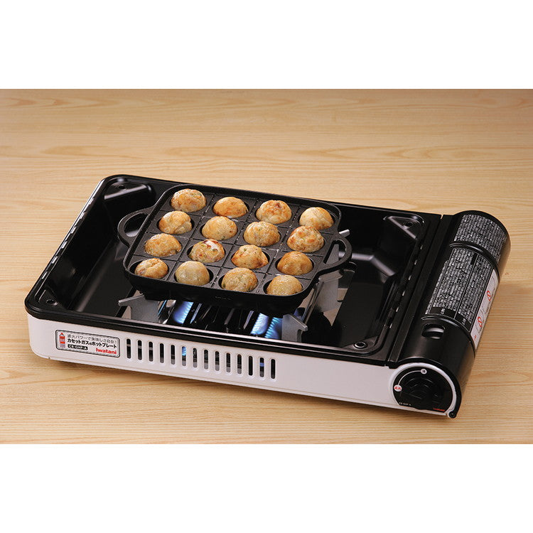 Iwatani Desktop Oversized BBQ Grill + Non-Stick Baking Pan 417*325*169mm