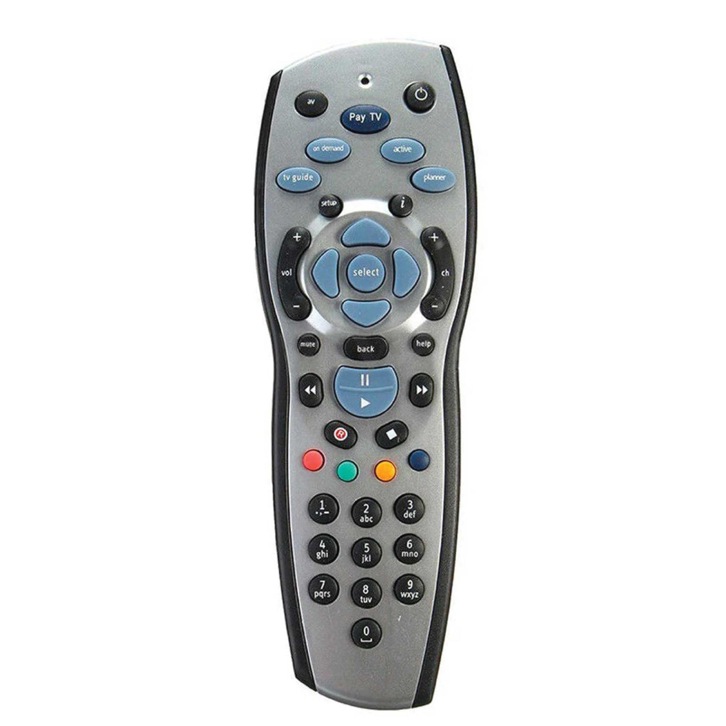 2x PayTV Remote Control Compatible with Foxtel MYSTAR SKY NEW ZEALAND - Silver