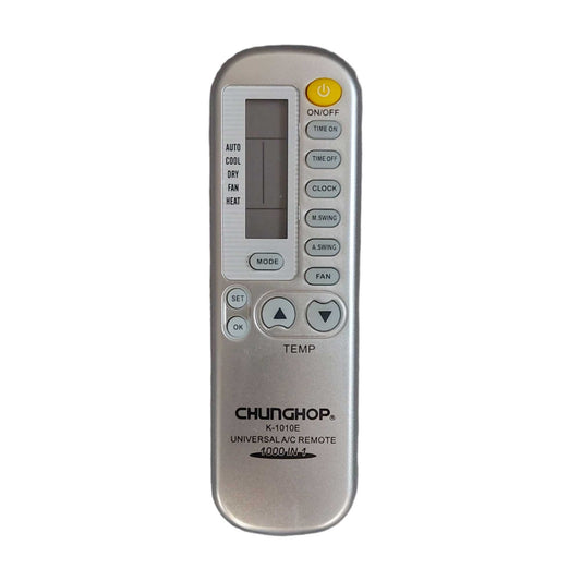 Air Conditioner AC Remote Control Silver - For COLROLLA CONROWA CONSUL CORONA