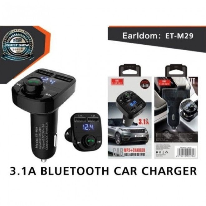 Earldom M29 Wireless Car Kit FM Transmitter