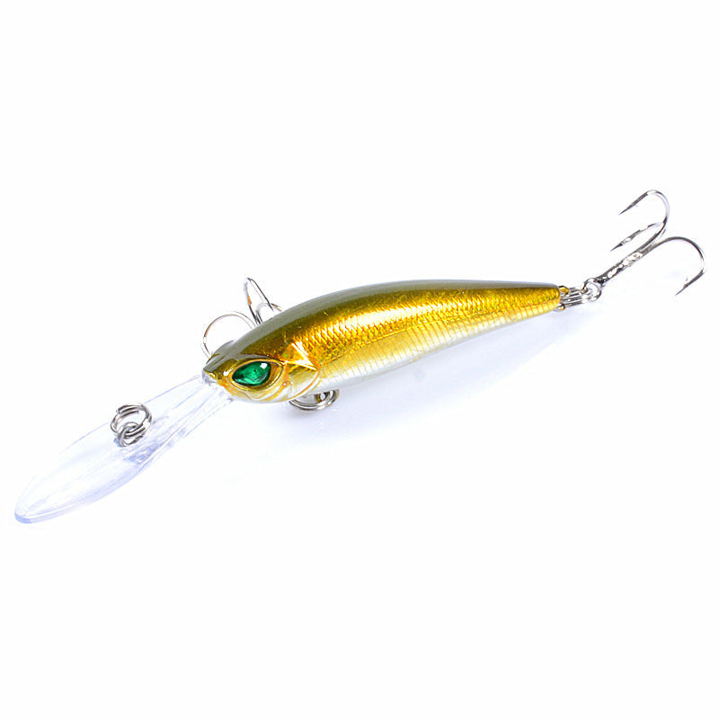 6x Popper Minnow 9.4cm Fishing Lure Lures Surface Tackle Fresh Saltwater