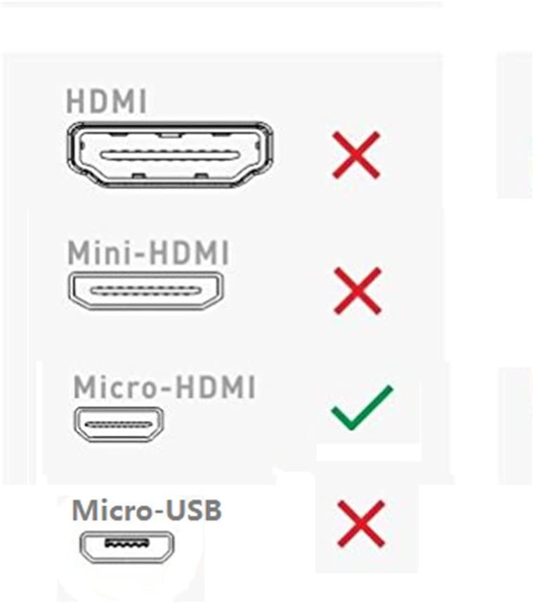 Micro HDMI Male TO HDMI Female Adapter convertor