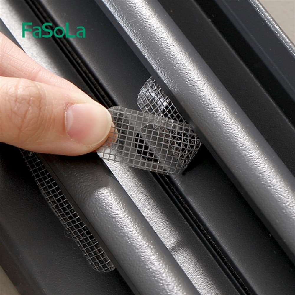 Fasola Window Drain Hole Stickers Grey 6*1.5cm 5pcs