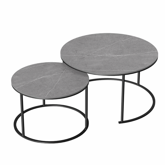 Interior Ave - Executive Stone Nested Coffee Table Set