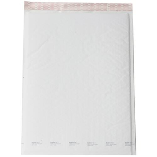 50 Piece Pack - 22.5cm x 15cm White Bubble Padded Envelope Bag Post Courier Shipping SMALL Self Seal