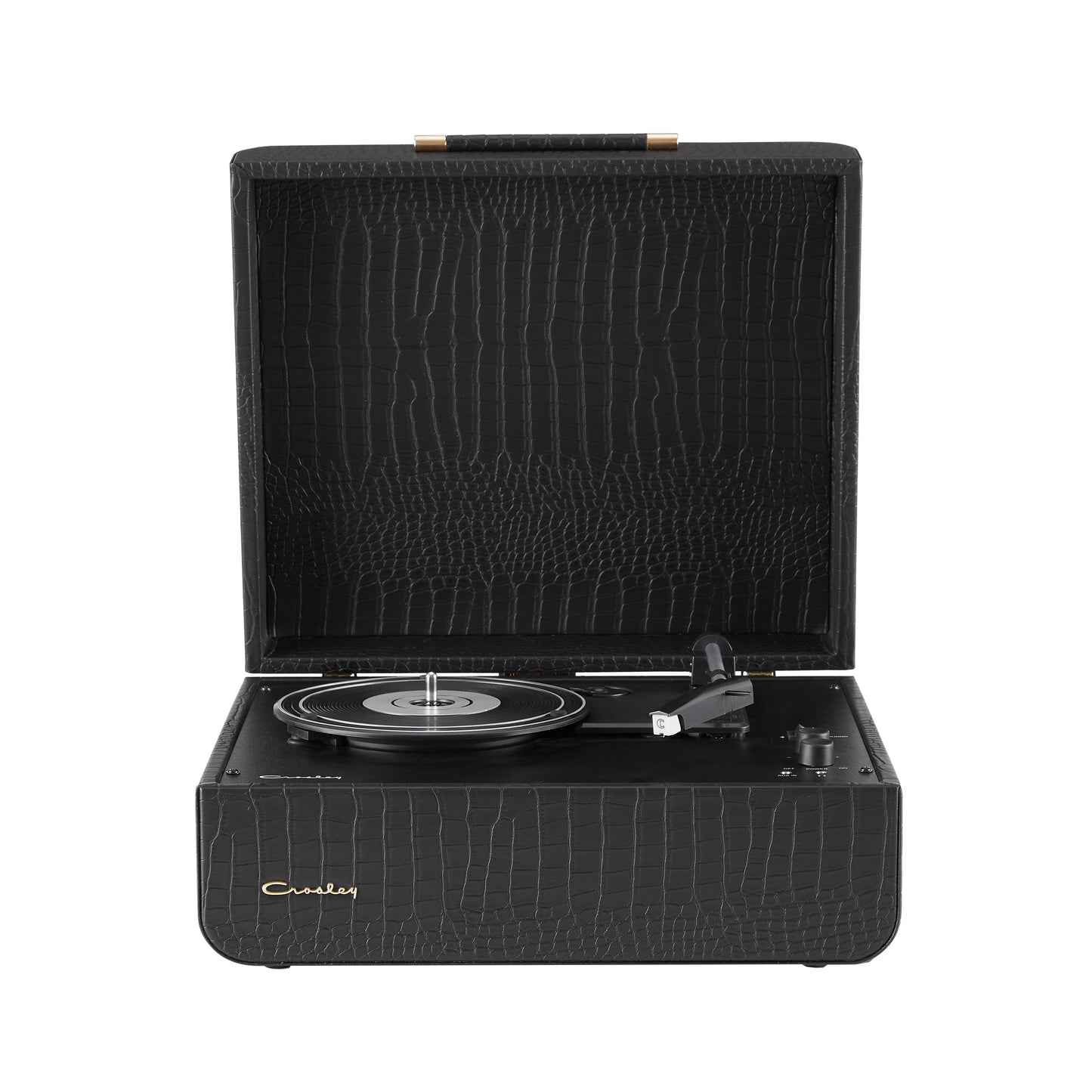 Crosley Mercury Turntable - Black + Bundled Crosley Record Storage Crate