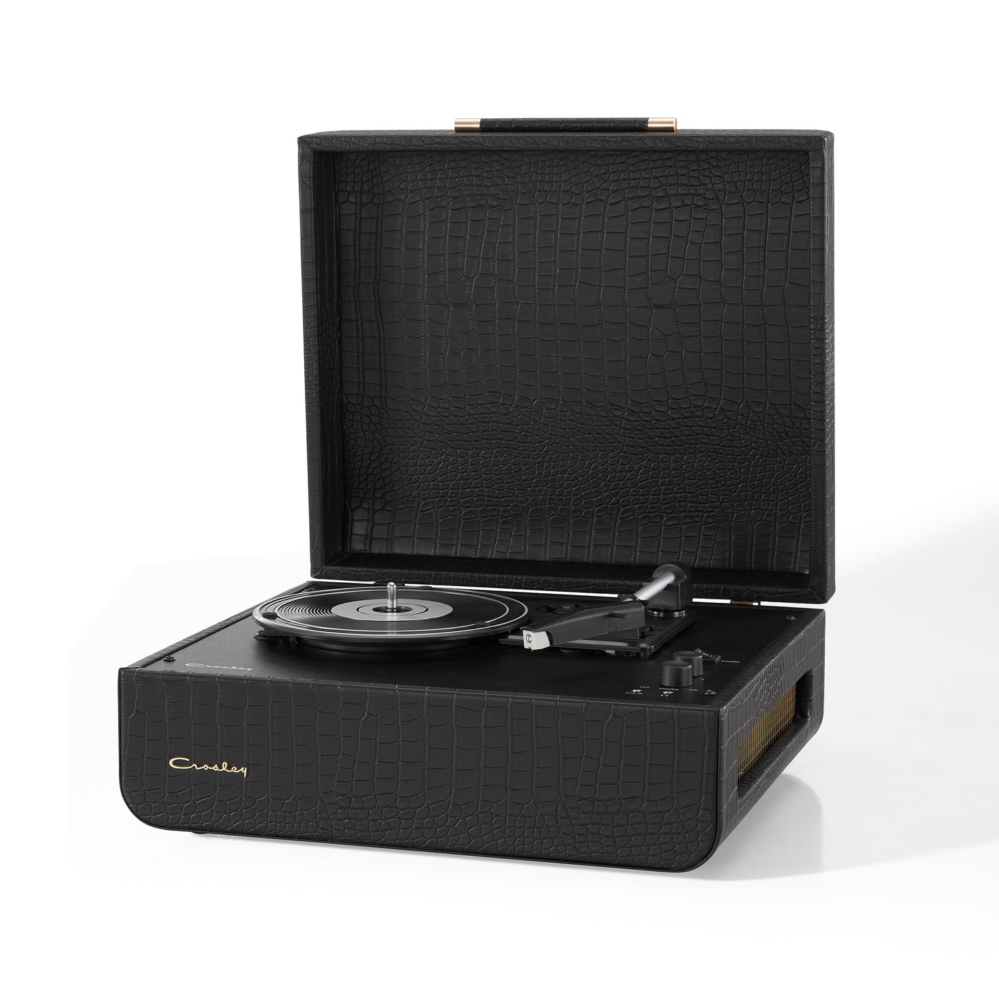 Crosley Mercury Turntable - Black + Bundled Crosley Record Storage Crate