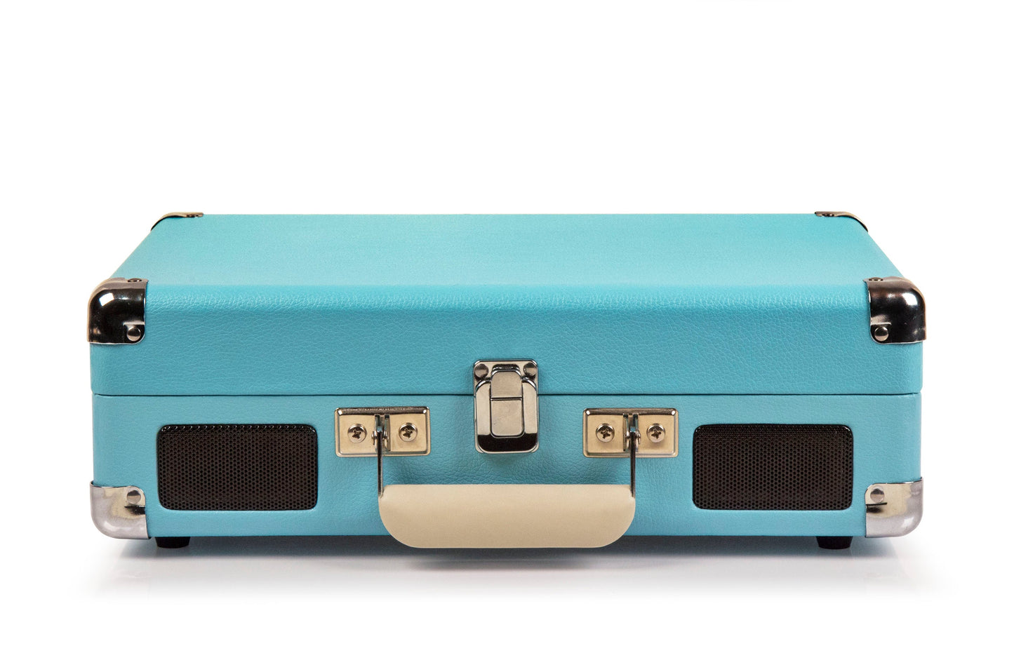 Crosley Cruiser Bluetooth Portable Turntable - Turquoise + Crosley Entertainment Stand Bundle