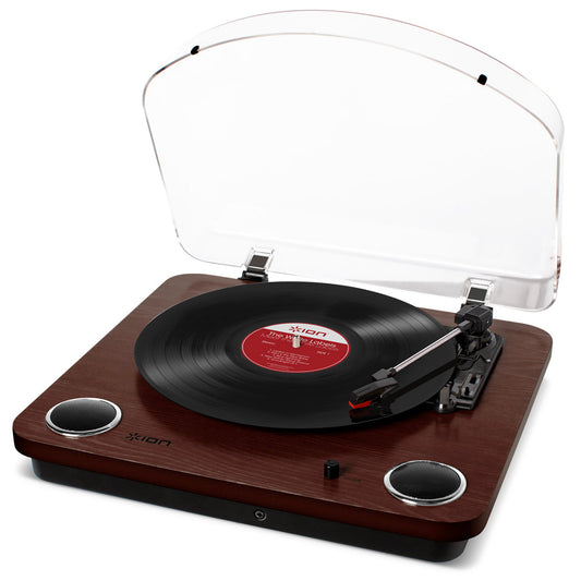 ION Audio Max LP USB Turntable - Darkwood