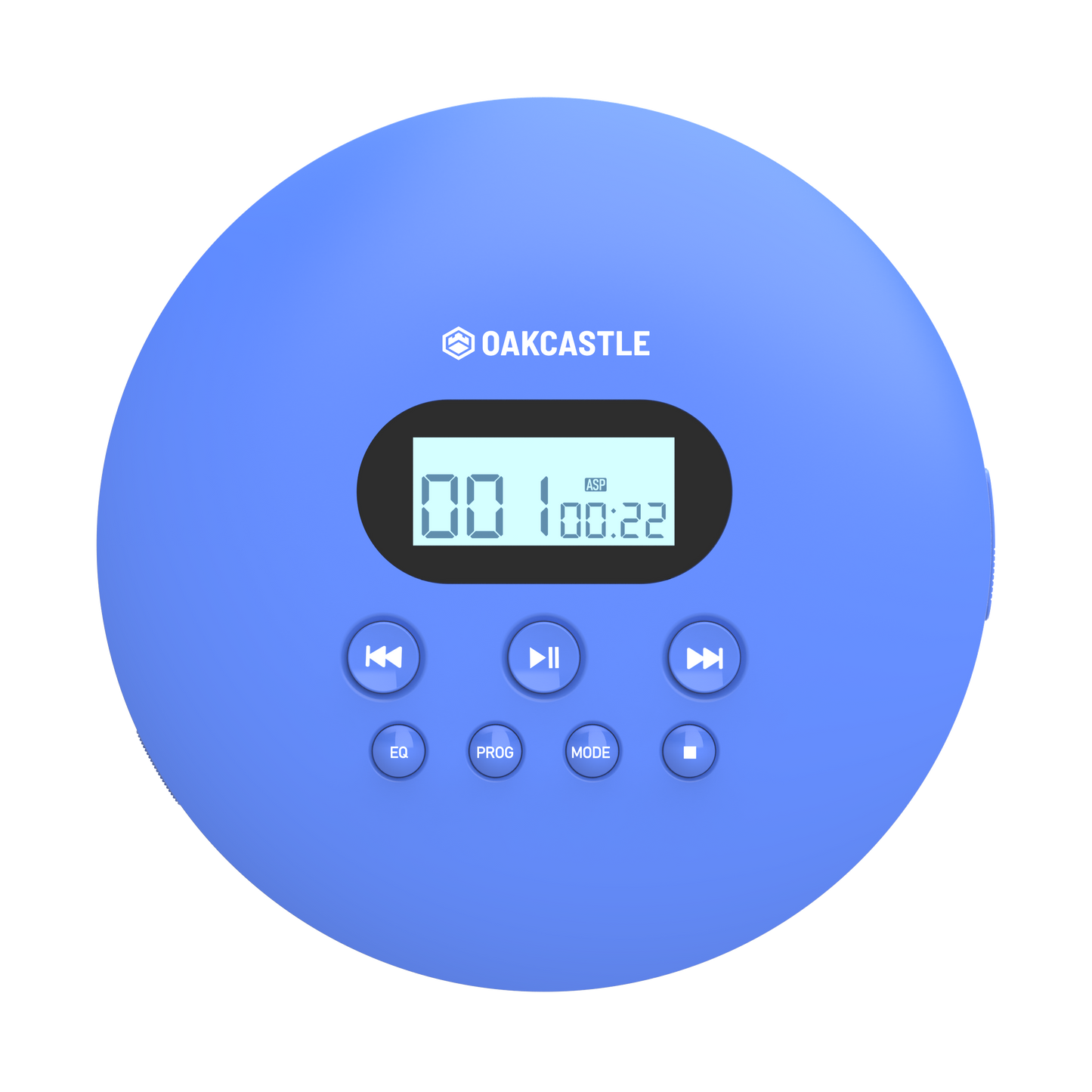 Majority Oakcastle CD100 Bluetooth Portable CD Player - Blue