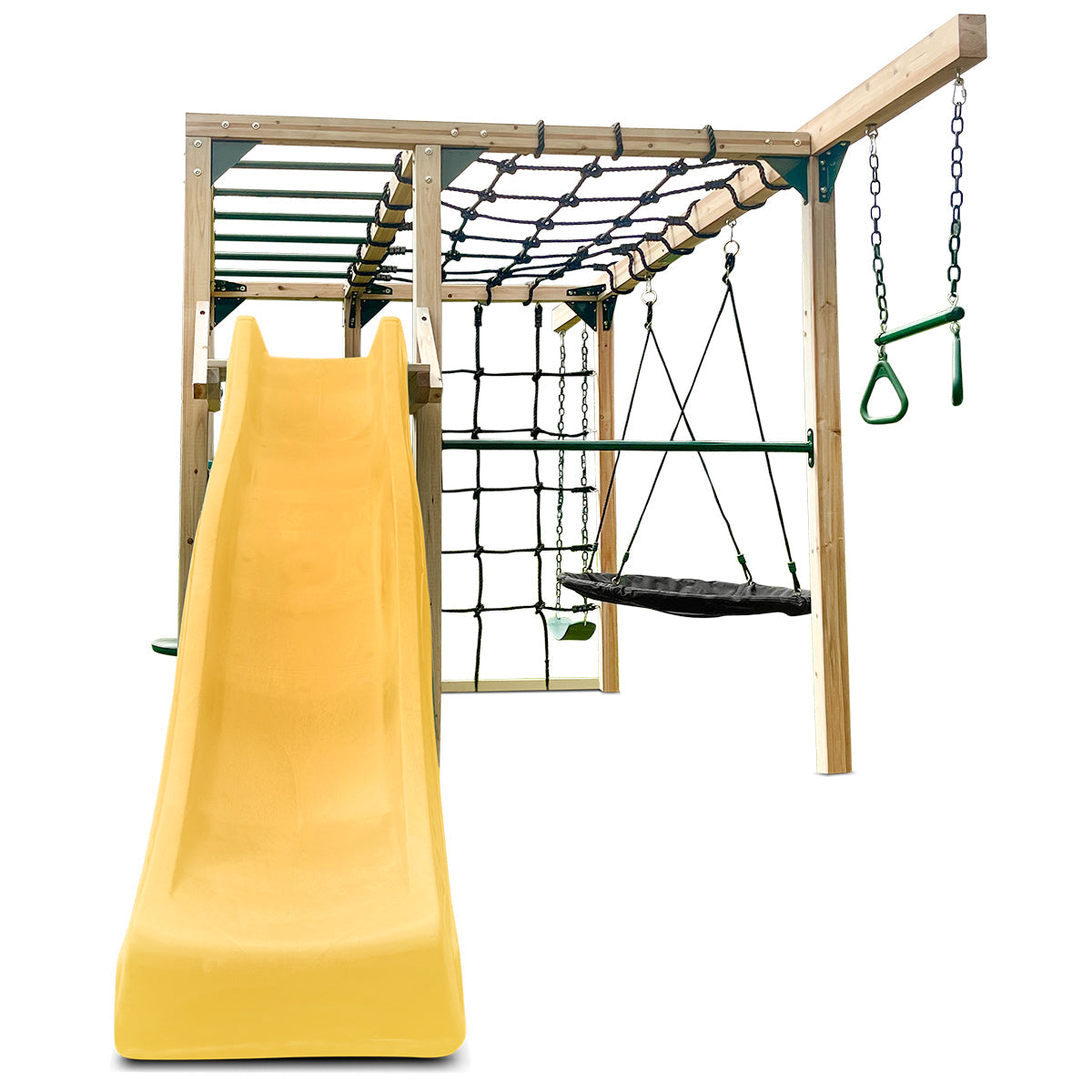 Lifespan Kids Orangutan Climbing Cube Jungle Gym Play Centre + Yellow Slide