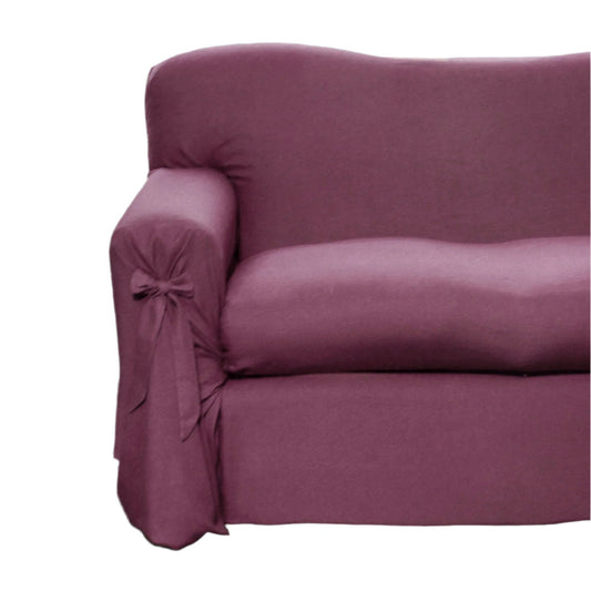 Mauve Sofa Cover 2 to 3 Seater 230 X 420cm