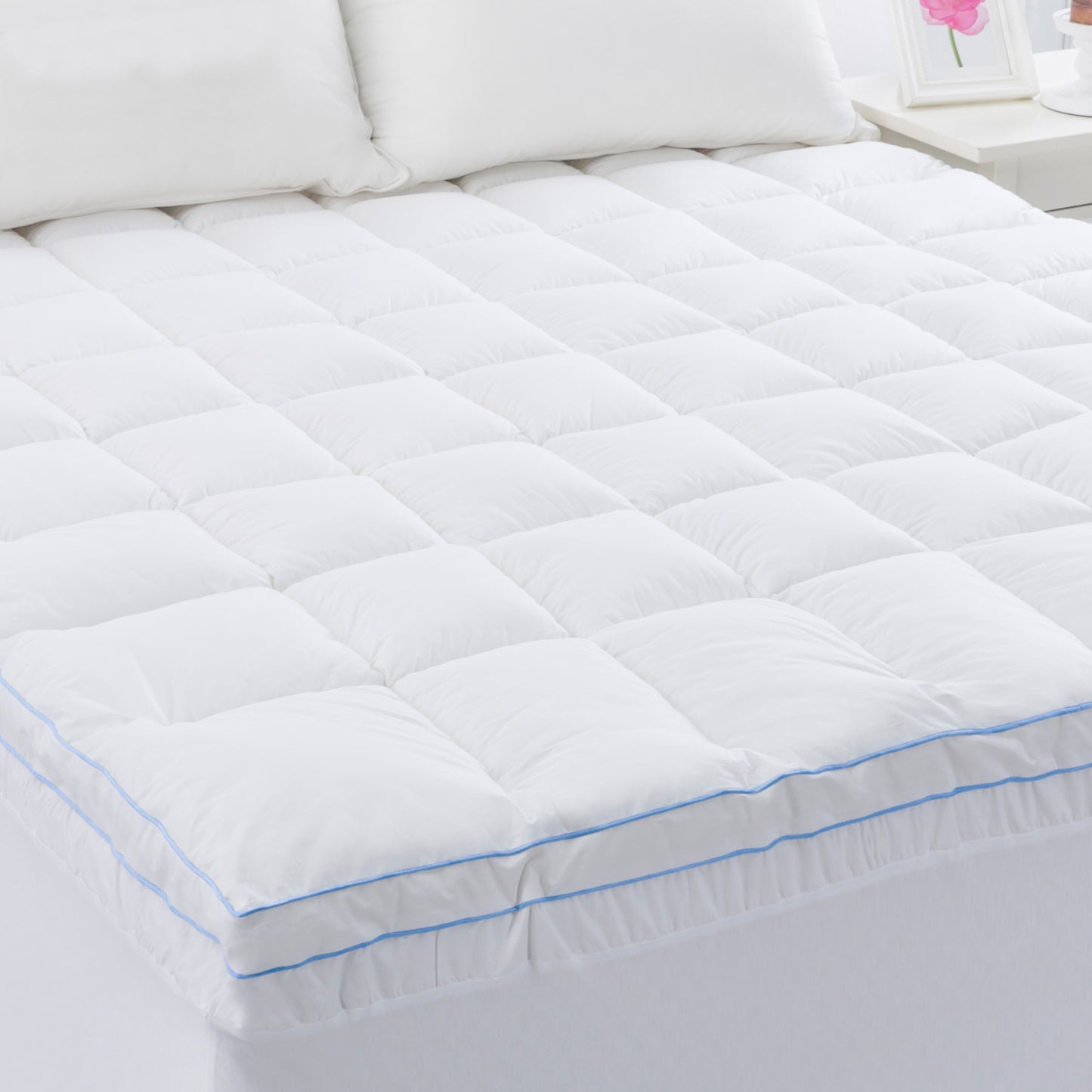 Cloudland 750GSM Memory Resistant Microball Fill Mattress Topper Super King