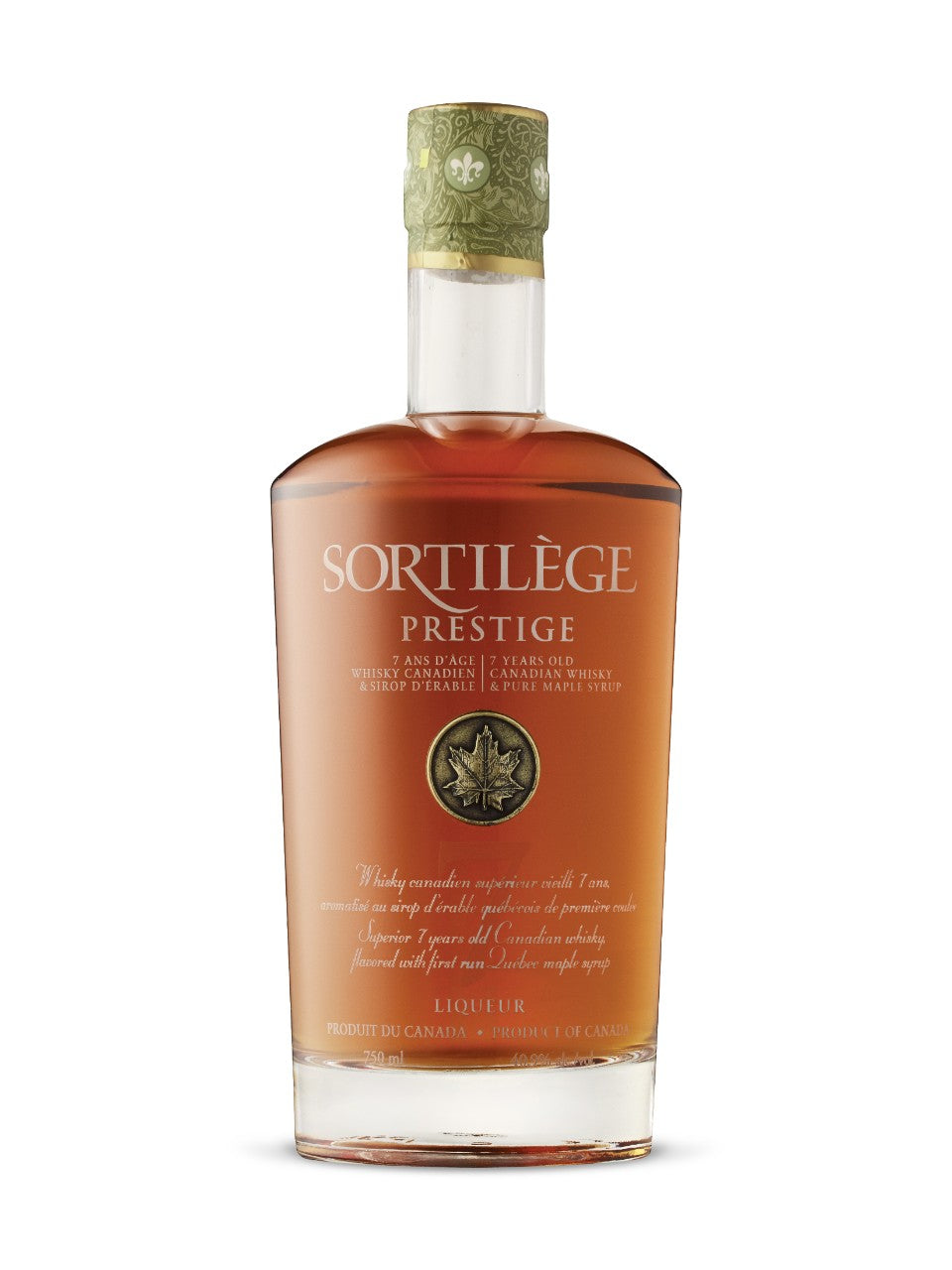 Sortilege Prestige 7 years old Canadian Maple Whisky