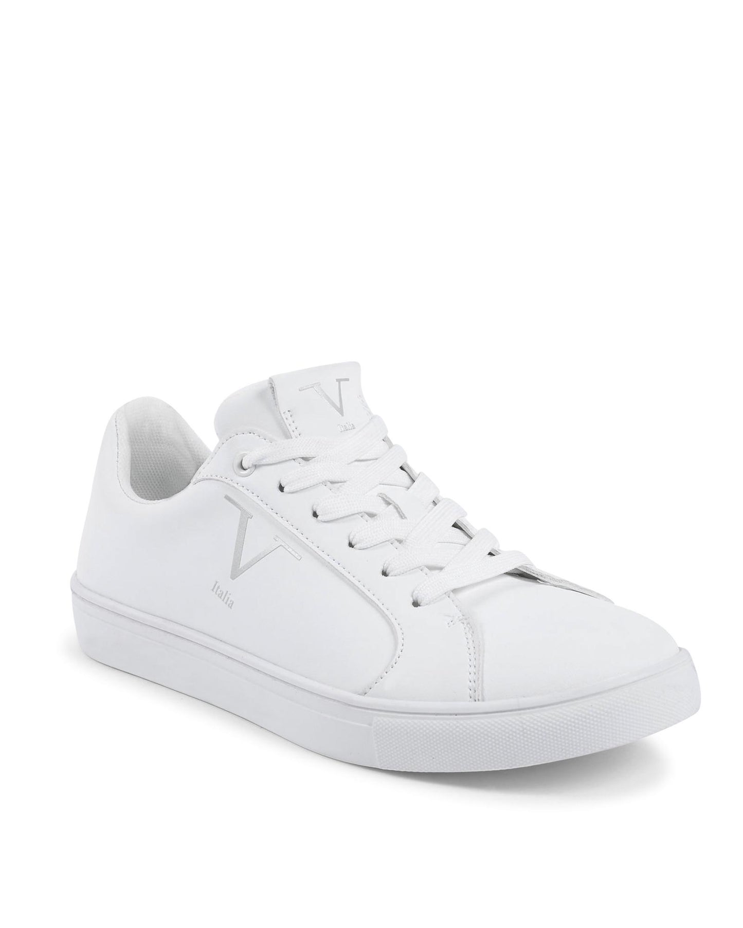 Synthetic Leather Rubber Sole Sneaker - 40 EU