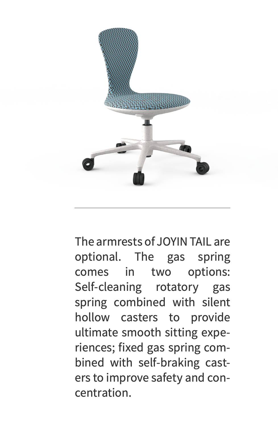 UFOU Joyin Tail Designer Ergonomic Chair - Whale