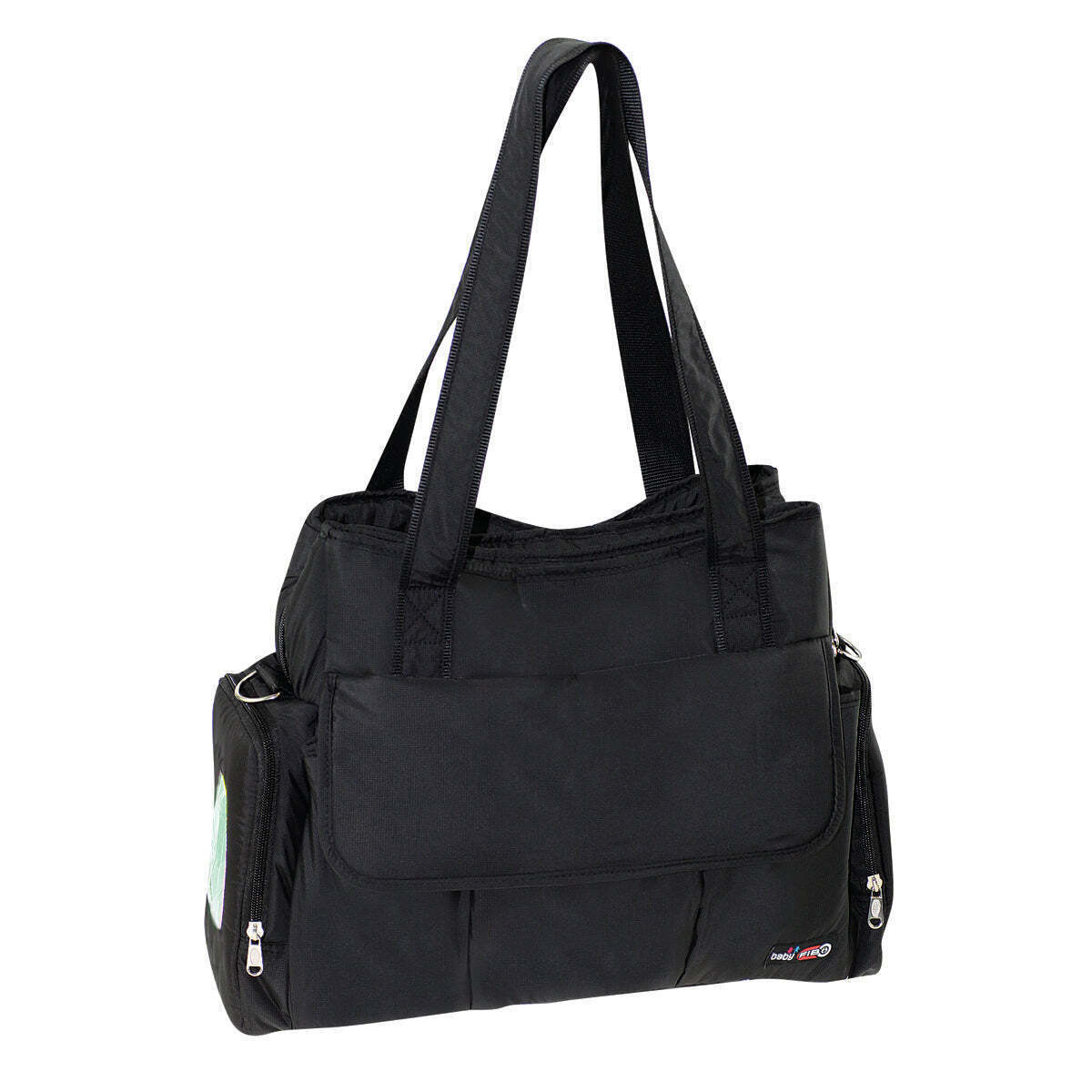 FIB Baby Nappy Bag Diaper Maternity Milk Mummy Changing Travel Tote - Black