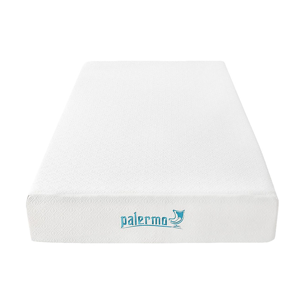 Palermo King Single 25cm Gel Memory Foam Mattress - Dual-Layered - CertiPUR-US Certified