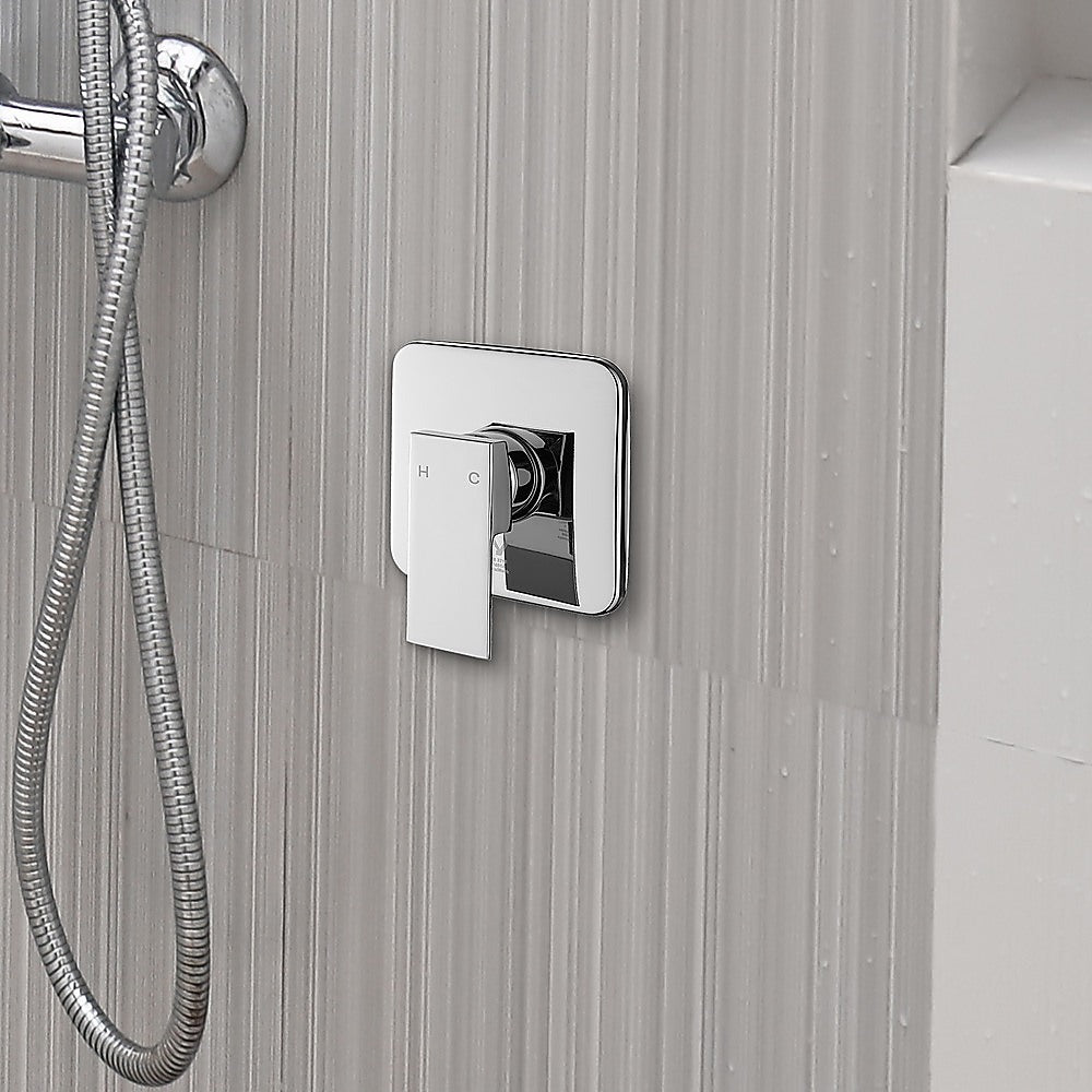 Shower Bath Mixer Tap Bathroom WATERMARK Approved - Chrome