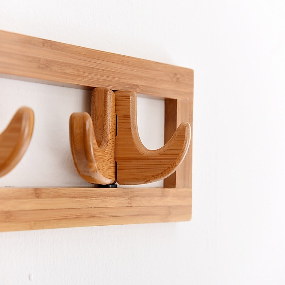 Coat Rack Wall Hanging Hook Simple Creative Row Bedroom Hanger