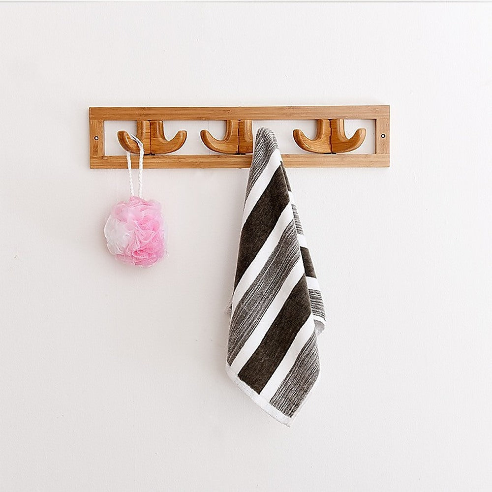 Coat Rack Wall Hanging Hook Simple Creative Row Bedroom Hanger