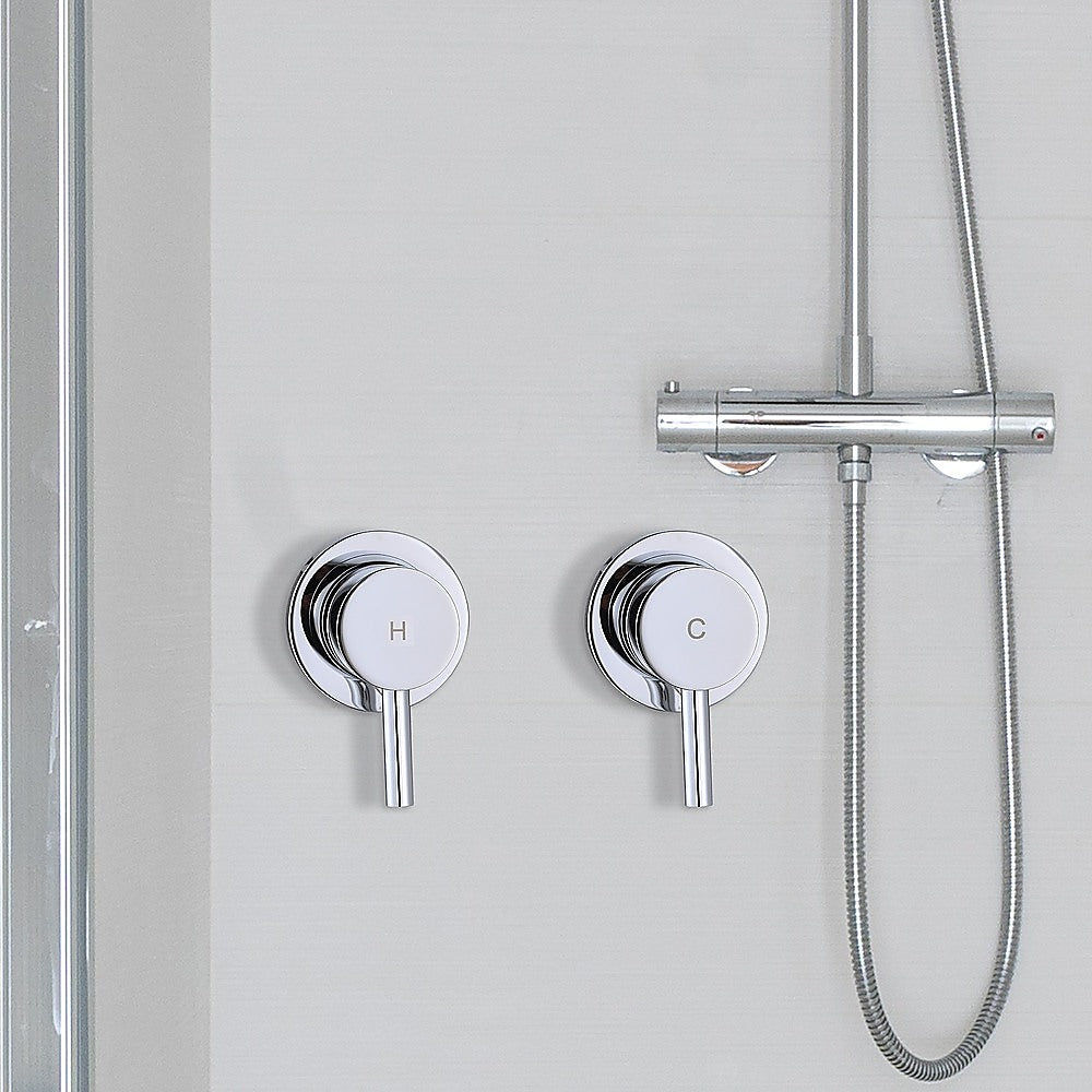 Bathroom Shower Bath Hot and Cold Mixer WATERMARK Certified in Chrome