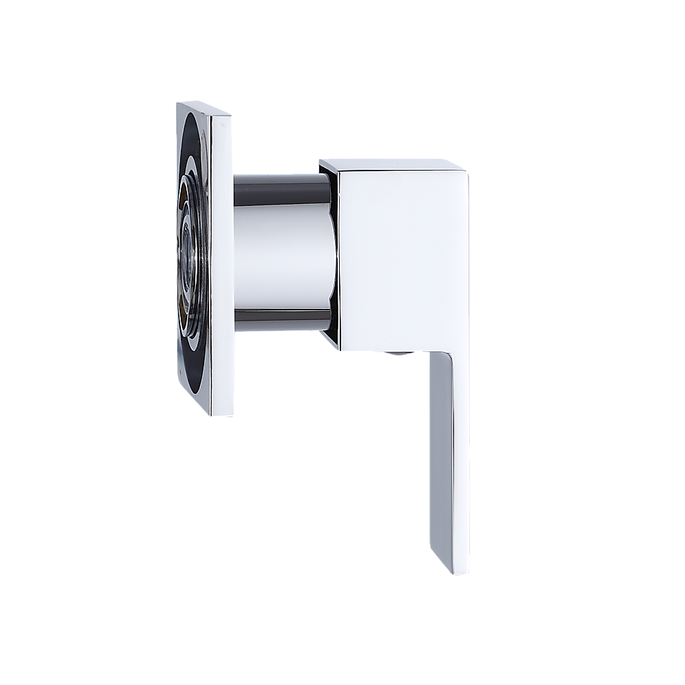 Bathroom Shower Bath Hot and Cold Square Mixer WATERMARK Certified in Chrome