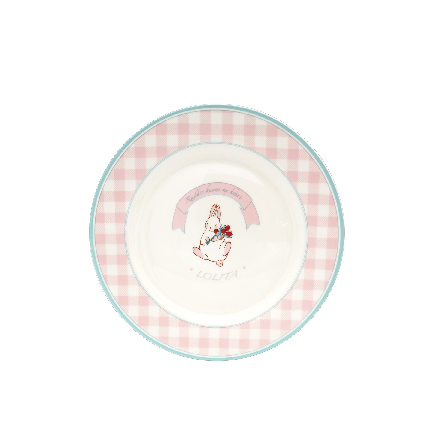 Rabbit Flat Plate blue