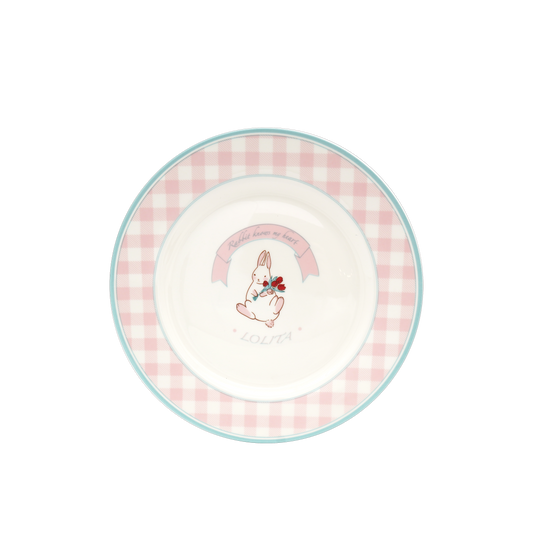 Rabbit Flat Plate blue